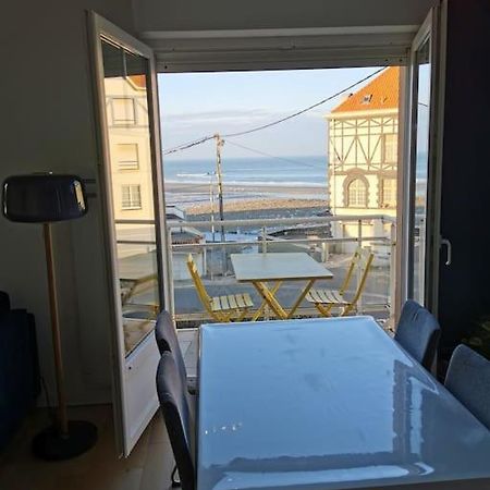 Les Galets Superbe Appartement 4 Couchages Vue Mer Wimereux Bagian luar foto