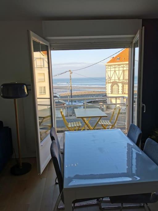 Les Galets Superbe Appartement 4 Couchages Vue Mer Wimereux Bagian luar foto