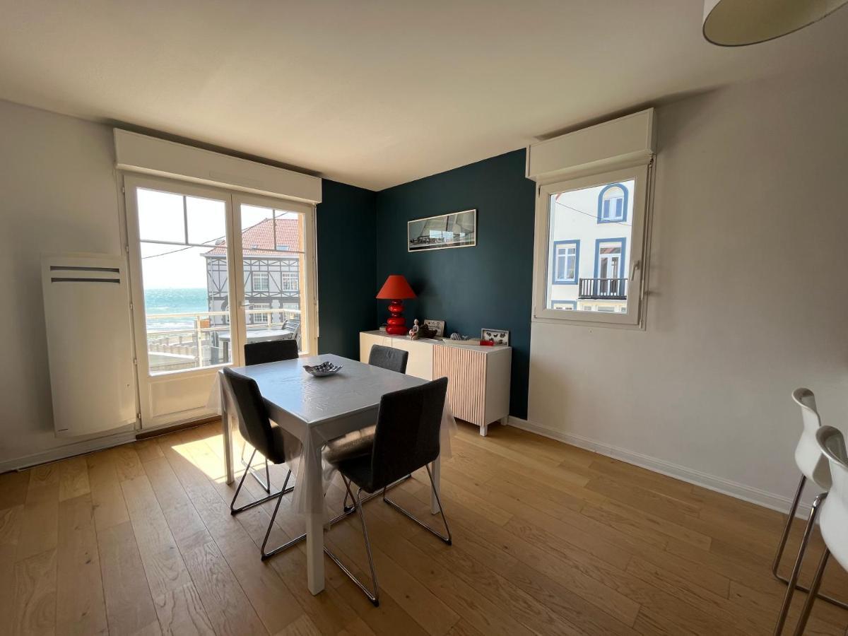 Les Galets Superbe Appartement 4 Couchages Vue Mer Wimereux Bagian luar foto