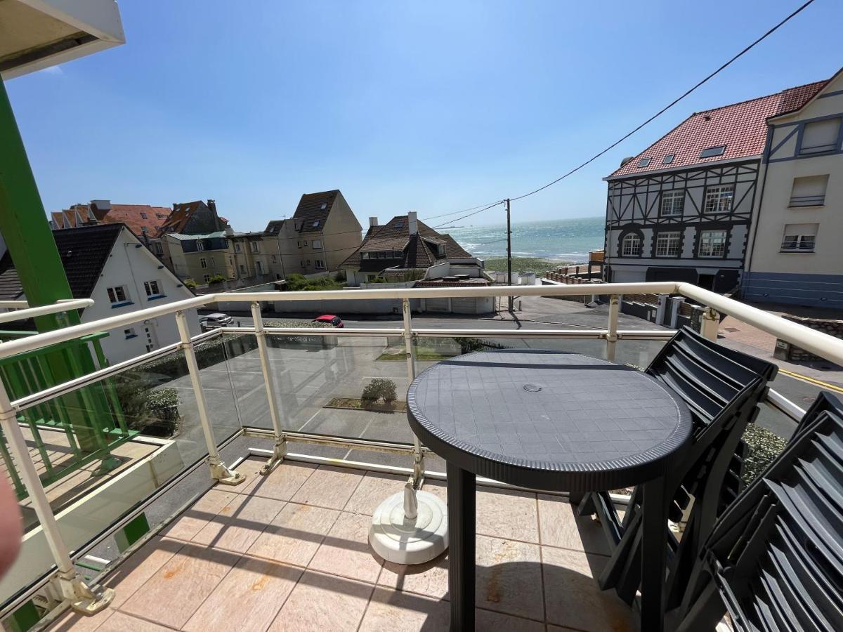 Les Galets Superbe Appartement 4 Couchages Vue Mer Wimereux Bagian luar foto